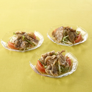 ４Ｘポークの焼肉サラダ
