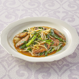 ４Ｘポークのレバニラ炒め