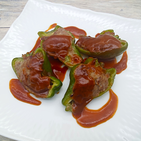 ピーマンの肉詰め