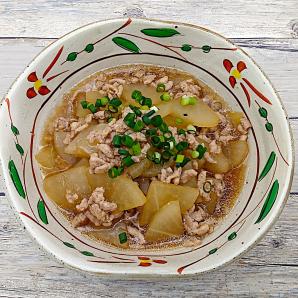 大根のそぼろ煮