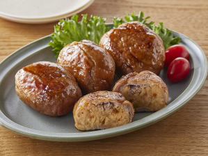 ４Ｘポークとキムチのポテト巻き