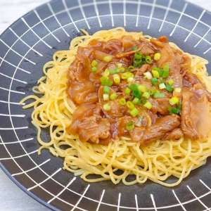 豚生姜あんかけ焼きそば