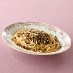 ４Ｘビーフのラグーソースパスタ