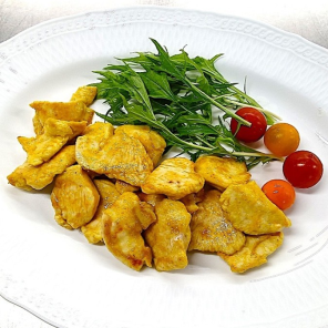 ４Ｘチキンのカレー粉焼き